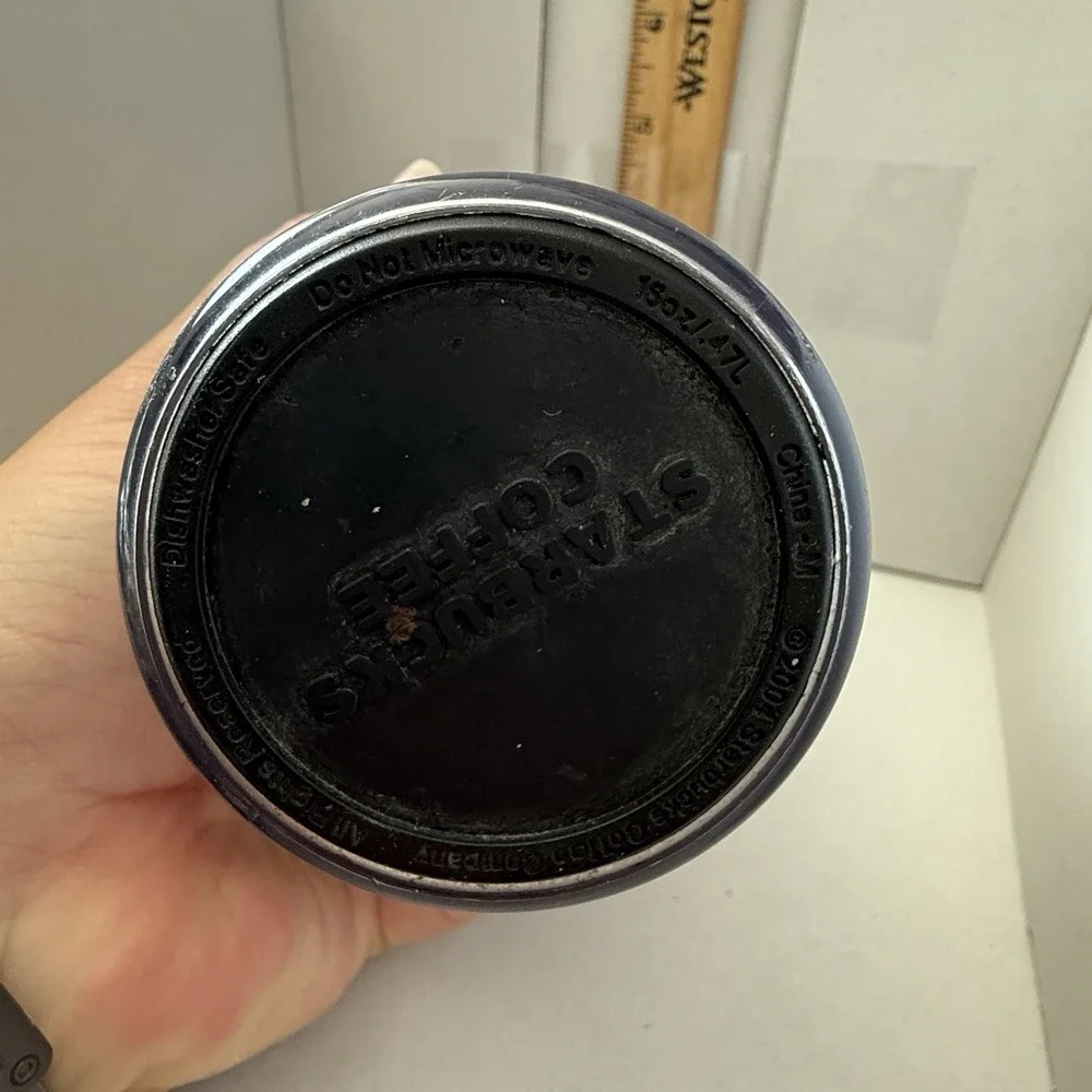 Starbucks 16oz. Chinese Character‎ Travel Tumbler 2004 Health Friendship Love